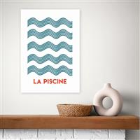 East End Prints La Piscine Art Print - A3