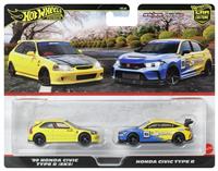 Hot Wheels Premium Honda Toy Cars Collector Culture 2-Pack