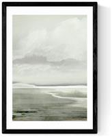 East End Prints Lakes Black Frame Art Print - A3