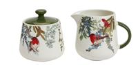 Argos Home Robin Stoneware Sugar Pot And Creamer Set