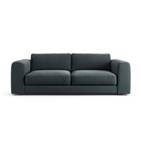 Habitat Ayr Fabric 4 Seater Sofa - Charcoal