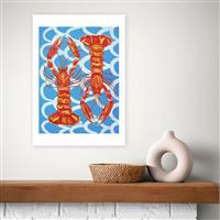East End Prints Langoustines Art Print - A2