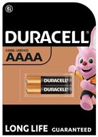 Duracell Specialty Alkaline AAAA Battery 1,5V - Pack of 2