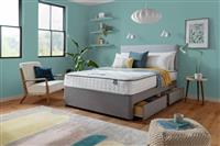 Silentnight Comfort Small Double 4 Drawer Divan Bed - Grey