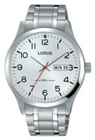 Lorus Men's Silver Stainless Steel Bracelet Watch