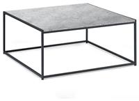 Julian Bowen Staten Square Coffee Table - Black & Grey