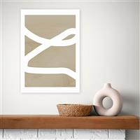 East End Prints Lines Art Print - A3