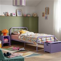 Argos Home Charlie Single Metal Bed Frame - Lilac