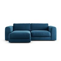 Habitat Ayr Reversible Corner Sofa - Ink Blue