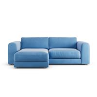 Habitat Ayr Reversible Corner Sofa - Sky Blue