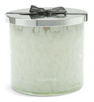 Habitat XXL Luxe White Confetti Candle - Geranium & Pear
