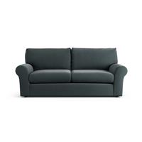 Habitat Molton Fabric 3 Seater Sofa - Charcoal