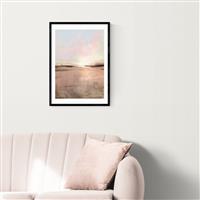 East End Prints New Dawn Black Frame Art Print - A3