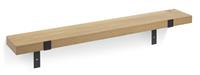 Habitat Loft Living 90cm Radiator Shelf - Oak