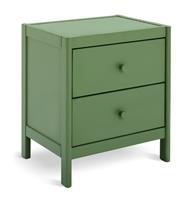 Habitat Bronte 2 Drawer Bedside Table - Green