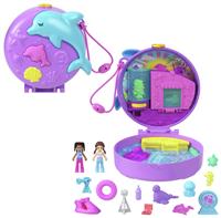 Polly Pocket Dolphin Rescue & Play Compact Doll Playsets