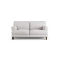 Habitat Askem Fabric 2 Seater Sofa - Natural - Dark Leg