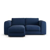 Habitat Ayr Reversible Corner Sofa - Navy Blue - Ash Leg