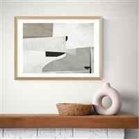 East End Prints Priory Oak Frame Art Print - A2