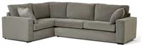 Habitat Elmdon Fabric Left Hand Corner Sofa - Grey