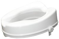 "Aidapt 4"" Raised Toilet Seat With No Lid"