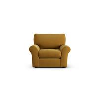 Habitat Molton Fabric Armchair - Gold