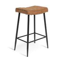 Habitat Kysen Faux Leather Counter Bar Stool - Tan