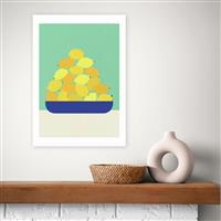 East End Prints Sicily Lemons Art Print - A3