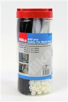 Hilka 650 Pieces Cable Ties