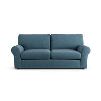 Habitat Molton Fabric 3 Seater Sofabed - Blue