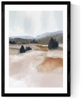 East End Prints The Ranch Black Frame Art Print - A3