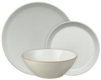 Denby Impression 12 Piece Stoneware Dinner set - Cream