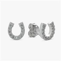 Revere Sterling Silver Horseshoe Stud Earrings