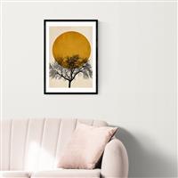 East End Prints Winter Morning Black Frame Art Print - A3