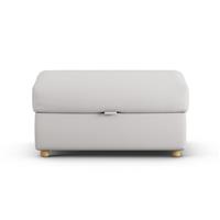 Habitat Holmfirth Fabric Footstool - Natural