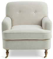 Habitat x Morris & Co. Merton Fabric Armchair - Cream