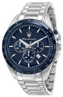 Maserati Traguardo Blue Dial Stainless Steel Bracelet Watch