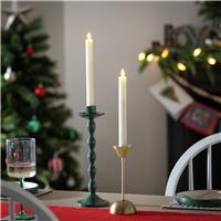 Habitat Pack of 2 LED Wax Taper Candles
