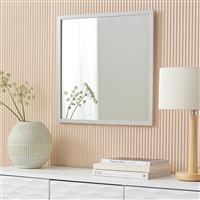 Home Essentials Grey Wall Mirror - 90x65cm