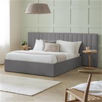 Argos Home Pandora Hotel End Lift Kingsize Ottoman Bed-Grey