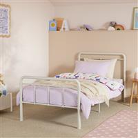 Habitat Kids Agnes Metal Single Bed Frame - White
