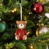 Argos Home Teddy Bear Christmas Tree Decoration