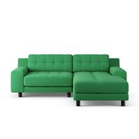 Habitat Hendricks right Hand Corner Sofa - Emerald Green