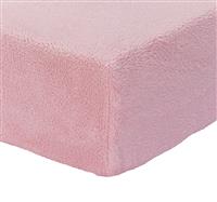Argos Home Fleece Pale Pink Fitted Sheet - Single