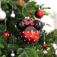 Disney Large Minnie Mouse Christmas Bauble - Red