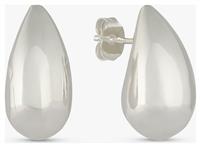 Revere Sterling Silver Medium Teardrop Stud Earrings