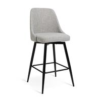 Habitat Huck Fabric Counter Bar Stool - Grey