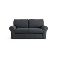 Habitat Molton Fabric 2 Seater Sofa - Charcoal