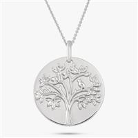 Revere Sterling Silver Tree of Life Pendant Necklace