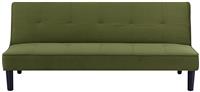 Argos Home Patsy Fabric 2 Seater Clic Clac Sofa Bed - Green